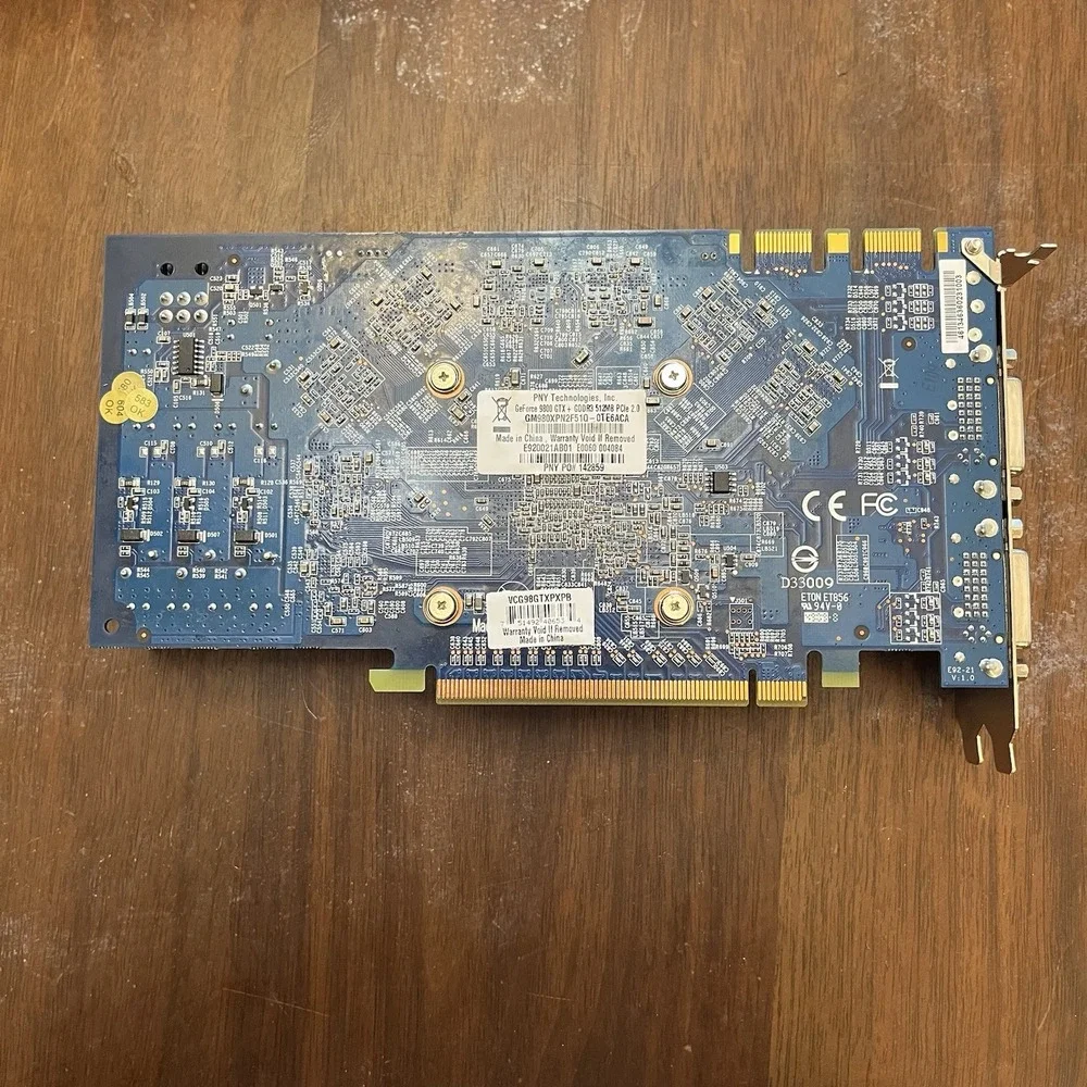 PNY NVIDIA GeForce 9800 GTX+ (GM980XPN2F51Q) 512MB GDDR3 SDRAM